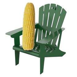 Backyard Essentials Metal Adirondack Chair Squirrel Bird Feeder