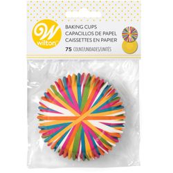 Wilton Color Wheel Cupcake Cups 75 pc