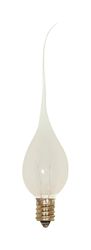 Satco 5 W C7 Decorative Incandescent Bulb E12 (Candelabra) Warm White 2 pk