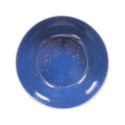 Stansport 6 in. Stainless Steel Blue Mixing Bowl 1 pc