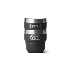 YETI Rambler 4 oz Black BPA Free Insulated Cup Set