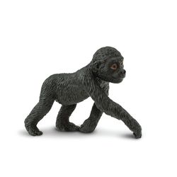 Safari Ltd. Wild Safari Lowland Gorilla Baby Toy Black