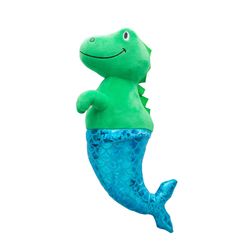 Pet Shop by Fringe Studio For Dog Blue/Green Mer-Rex Dog Toy 1 pk