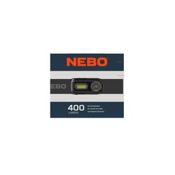 NEBO Einstein 400 lm Black LED Rechargeable Head Lamp