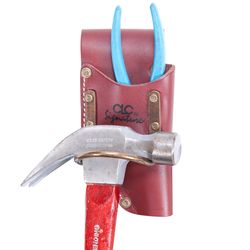 CLC Signature Elite 1 pocket Leather Tool Holder Brown
