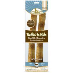 Fieldcrest Farms Nothin' to Hide Lg Roll Beef Grain Free Chews For Dogs 0.4 lb 10 in. 2 pk