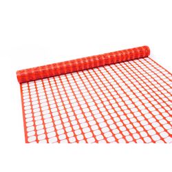 Tenax 4 ft. H X 100 ft. L Polyethylene Guardian Warning Barrier Orange