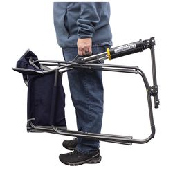 GCI Outdoor 1-Position Indigo Freestyle Folding Rocker