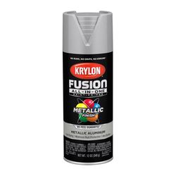 Krylon Fusion All-In-One Metallic Aluminum Paint+Primer Spray Paint 12 oz