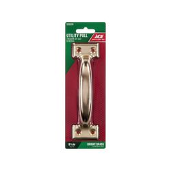 Ace 6.5 in. L Bright Brass Gold Steel Utility Pull
