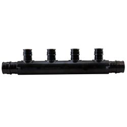 Apollo Expansion PEX / Pex A 3/4 in. Expansion PEX in to X 1/2 in. D PEX Plastic 4 Port Manifold