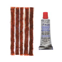 Tru-Flate Brown Tire Repair Kit 1 pk