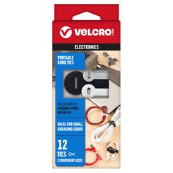 VELCRO Brand Original Thinking Assorted Nylon Cord Organizer 1 pk