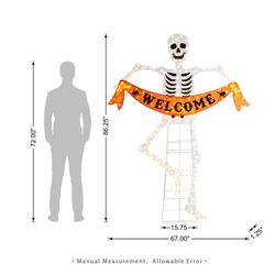 Glitzhome Halloween Decor