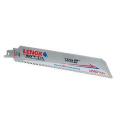 LENOX Lazer CT 9 in. Carbide Tipped Reciprocating Saw Blade 8 TPI 1 pc