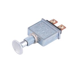 Calterm 75 amps Pull/Push Switch Silver 1 pk