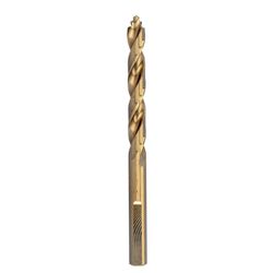 DeWalt ELITE SERIES 3/8 in. X 5 in. L Cobalt Steel Pilot Point Drill Bit Round Shank 1 pc