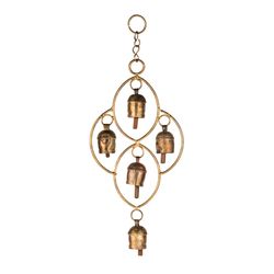 Matr Boomie Copper Vein Metal/Wood Ananda Bliss Wind Chime
