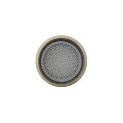 Danco Dual Thread 15/16 in.-27M x 55/64 in.-27F Antique Brass Faucet Aerator