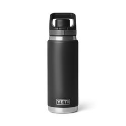 YETI Rambler 26 oz Black BPA Free Bottle with Flip Chug Cap