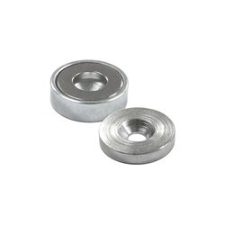 Magnet Source .281 in. L X .875 in. W Silver Neodymium Super Latch Magnets 23 lb. pull 1 pc