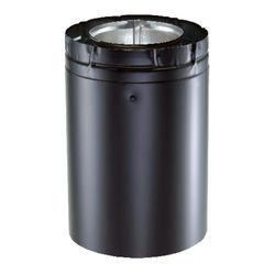 DuraVent DirectVent 4 in. D X 36 in. L Galvanized Steel Exhaust Vent Pipe