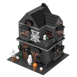Ace Haunted House Block Set Black/Gray 559 pc