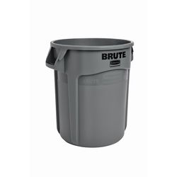 Rubbermaid Brute 20 gal Gray Plastic Garbage Can