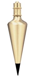 Stanley 16 oz Brass Plumb Bob 8.7 in. L 1 pc