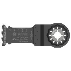 Bosch Starlock 1-1/4 in. X 4 in. L Bi-Metal Plunge Blade 3 pk