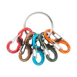 Nite Ize KeyRing Locker Aluminum Assorted Locking Key Ring