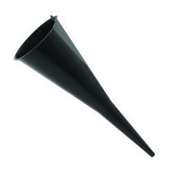 LubriMatic Black 9 in. H Plastic 2 qt Funnel
