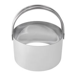 R&M International Corp 3 in. Biscuit Cutter Silver 1 pc