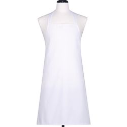 KA & F Group 1 pocket White Cotton Solid Apron