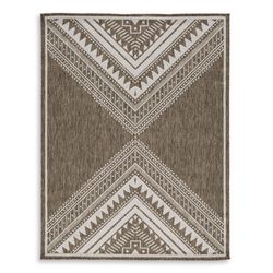 Signature Design by Ashley Brown Polyester Outdoor Area Rug