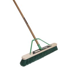 Quickie Job Site Polypropylene 24 in. Rough Surface Push Broom