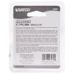 Satco 35 W T4 Specialty Halogen Bulb 595 lm Warm White 1 pk