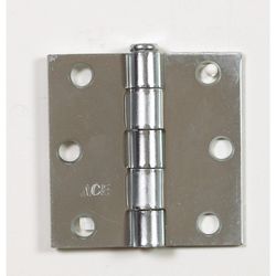 Ace 2-1/2 in. L Zinc-Plated Broad Hinge 1 pk