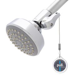 Evolve Chrome ABS 1 settings Wallmount Showerhead 1.5 gpm