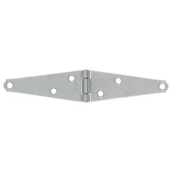 Ace 4 in. L Galvanized Heavy Duty Strap Hinge 1 pk