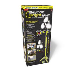 As Seen On TV Beyond Bright 7500 lm LED Corded Tripod Work Light w/Tripod