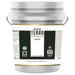 Evolve Terra Satin Midnight  Onyx Paint and Primer Interior 5 gal