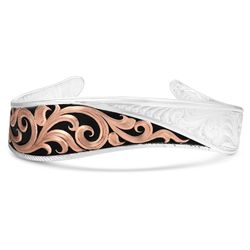 Montana Silversmiths Women's Carry Me West Cuff Bracelet