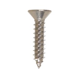 HILLMAN No. 12 Ga. X 1 in. L Phillips Flat Head Sheet Metal Screws 100 pk
