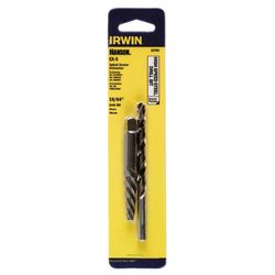 IRWIN Hanson 19/64 in. X 4-3/8 in. L High Speed Steel Drill Bit Set 3-Flat Shank 1 pc
