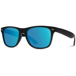WearMe Pro Sunglasses Black Frame Blue Lens