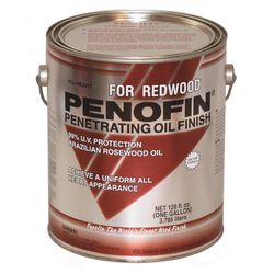 Penofin All Heart Transparent Matte Redwood Oil-Based Penetrating Wood Stain 1 gal