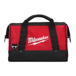 Milwaukee 11 in. W X 10 in. H Fabric Bag Red