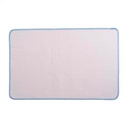 Pavilion We People 17.75 in. W X 27.5 in. L Green/White River Polyester Door Mat