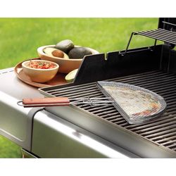 Outset Steel Quesadilla Basket 16 in. L X 12 in. W 1 pk